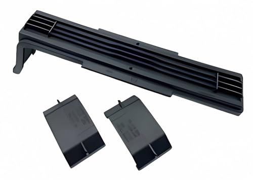 VZU Auto AC Innenraumfilter Abdeckplatte mit 2 Schiebern, Staubkabine Pollenfilter Gehäuse Klappenabdeckung, Luftfilter, Gehäuse & Abdeckung Kompatibel mit VW Polo