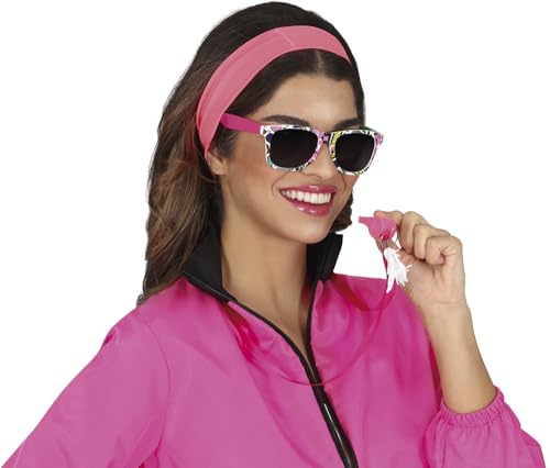 FIESTAS GUIRCA Rosa Pfeife mit Band, Musikzubehör für Junggesellinnenabschiede und Party-Girl-Feiern, ideal für Kinder und Erwachsene für lustige Veranstaltungen und Partys, Rosa