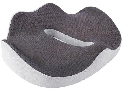 Stilform Ergonomisches Sitzkissen Orthopädisches Sitzkissen aus Visco-Gelschaum, Bürostuhl Kissen, Computerstuhlkissen, Öko-Tex 100 Zertifiziert für Komfort und Haltung