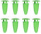 vidaXL Trappole per Lumache e Lumache 8 pz Verdi, Trappola per lumache, Trappola per lumache, Controllo di lumache e lumache, Slug Catcher