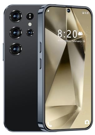 MTGud Mini smartphone 4G para niños, pantalla HD Incell de 4 pulgadas, batería grande de 2600 mAh, cámara dual SIM dual 5+8MP, desbloqueo facial 4G sin contrato (X24mini-negro)