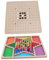 1 Set Educational Gobang Checkers Game Plaything for Lightweight and Portable for Travel Promotes Hand Eye Coordination and Social Skills