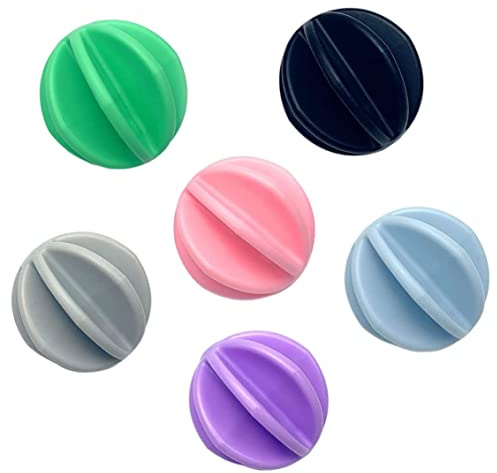 NIDONE Plastic Shaker Ball Protein Shaker for Drinking Bottle Cup 6PCS
