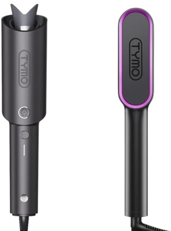 TYMO CURLPRO Lockenstab Automatisch + TYMO RING Glättbürste