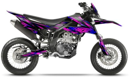 Arider Dekor passend für Aprilia SX 125 2018-2024 | Motorrad Aufkleber Set zum Selbstaufkleben | UV-beständiger Lack-und Verkleidungsschutz | Folierung mit Luftkanal-Technologie | Made in Germany