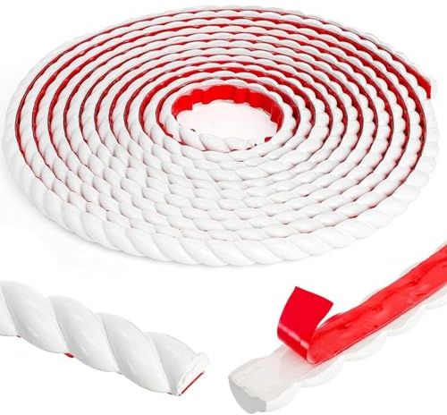 Ribete de espejo para el baño, 99 cm, tira adhesiva decorativa para bordes de espejo, para paredes interiores, salón, puerta de armario, tocador, manualidades, etc