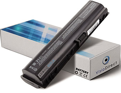 Visiodirect Batteria per Portatile HP COMPAQ Pavilion DV6000 Serie 10.8V 4400mAH