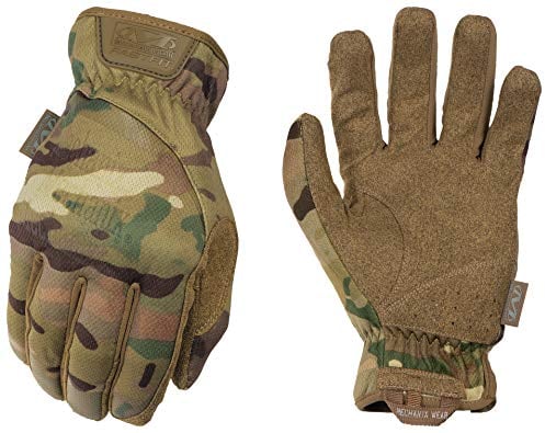 Mechanix Wear: MultiCam FastFit Taktische Arbeitshandschuhe – Berührungsfähig, formschlüssig, Hohe Fingerfertigkeit (Small, MultiCam)