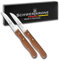 Solingen Set de 2/4 Couteaux à Légumes Premium, Lame en Acier Inoxydable, Manche en Bois de Hêtre, Design Élégant, Durabilité Exceptionnelle
