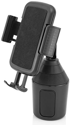 MidGard Universal Autohalterung für KFZ-Getränkehalter, Cup Mount für Smartphones bis zu 9,5cm Breite