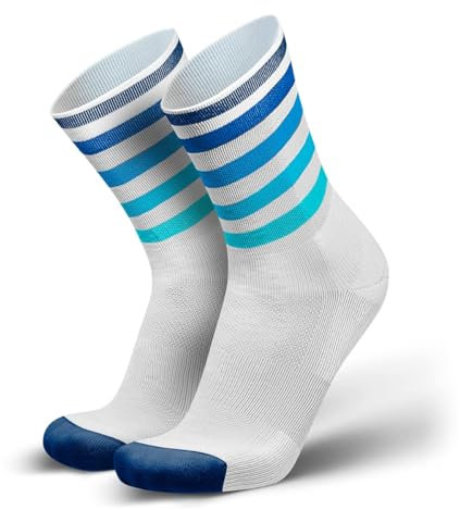 INCYLENCE Laufsocken für Damen und Herren, 1 Paar (DE/NL/SE/PL, Numerisch, 35, 38, Regular, Regular, Levels White)