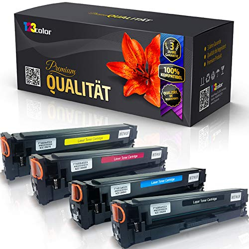 4X Print-Klex Tonerkartuschen kompatibel für Canon Color imageCLASS MF640 Series i-Sensys LBP620 Series i-Sensys LBP621 Cw i-Sensys LBP623 Cdw 054 054H Black Cyan Magenta Yellow - Office Line Serie