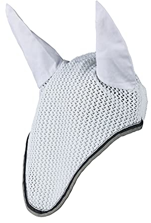 HORZE Adepto Fliegenhaube, Weiß, F