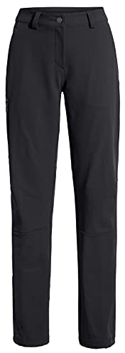 VAUDE Damen Women's Strathcona Pants Ii Hose, Schwarz, 40 Kurz EU