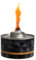 Color Torch, Gartenfackel in 4 Farben (orange)