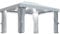 vidaXL Tonnelle avec Rideau et Guirlande Lumineuse à LED Belvédère de Jardin Pavillon d'Extérieur Tente de Réception Chapiteau Barbecue 4x3 m Blanc Crème