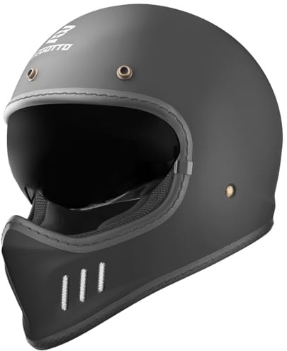 Bogotto FF980 Helm, schwarz matt, XL