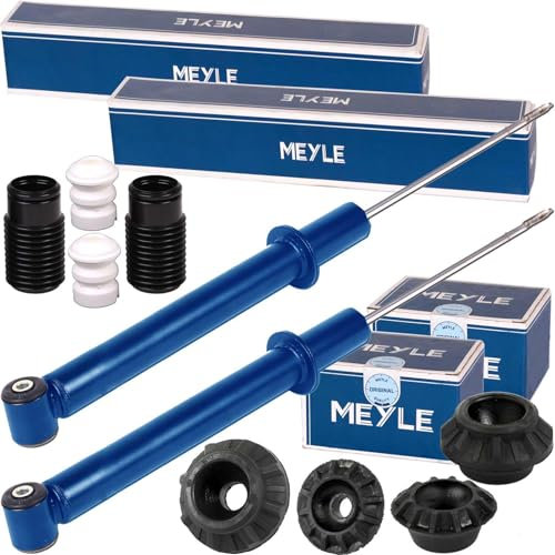 2xMEYLE Stoßdämpfer Domlager Protection hinten für Golf 2 3 4 Cabrio VENTO