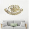 Muslimischer Islam Eid -fitr Acrylspiegel Gold Silber 3D Wandaufkleber Wohnzimmer Selbstkleinsive Dekoration Aufkleber Muslim Geschenke Islamische Kalligraphie