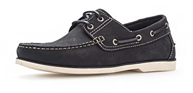 Pius Gabor Herren Mokassins, Männer Slipper,Schlupfschuhe,schluepfschuhe,College Schuhe,Businessschuhe,Slip-ons,Halbschuhe,Navy,47 EU / 12 UK