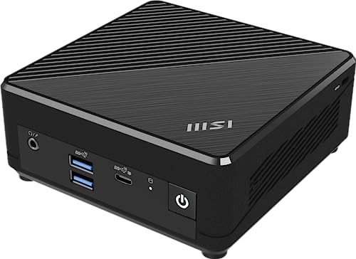 MSI Cubi N ADL Mini PC: Intel Pentium N200, Wi-Fi, Thunderbolt Type-C, Nero, Non-OS/Barebone: ADL-019BUS