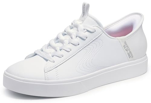 Skechers Court Classics Women's,Eden LX-Royal Stride,WHT, 7 M US