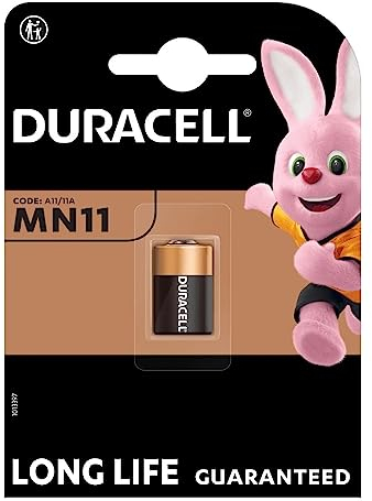 1X Duracell MN11 (1 Blister da 1 Batteria) 1 Pila (A11/11A)