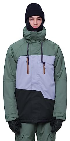 686 GEO INSULATED Jacke 2024 cypress green colorblock, XL