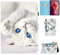 CASAFUNY Case for Lenovo Tab P12 12.7 Inch 2023 with Pen Holder, PU Leather Tablet Protective Case Stand Folio Cover with Auto Sleep/Wake Function, White Cat