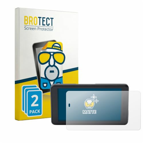 BROTECT Schutzfolie für BMW ConnectedRide Navigator | 2 Stück Entspiegelnder Displayschutz Made in Germany Matte Displayschutz-Folie Anti-Reflex Anti-Fingerprint Einfache Montage