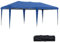 Outsunny Faltpavillon Pop-up Pavillon ca. 6 x 3m Gartenzelt höhenverstellbar UV-Schutz mit Tasche Stahl-Verstrebungen, Oxford, Blau