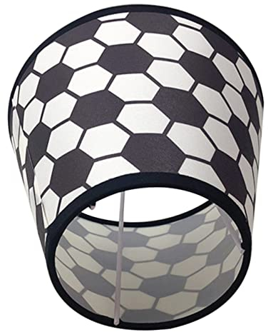HOMSFOU Blumen Hirsch Stoff Lampenschirm Kleine Lampenschirme Schwarze Pendelleuchten Bodenlampenschirm Geschmücktes Zubehör Sackleinen Deckenlampenschirm Metall Kleine Tischlampe Fußball