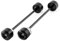 DZSQEGBX Frame Sliders Sturzschutz 2022 Für 701 Für Enduro Für Supermoto Rad Gabel Slider Schutz Motorrad Zubehör Für 701 Vorne Hinterachse Crash-Schutz Rahmen Slider(Front and Rear)