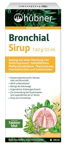 Hübner Tannenblut, Bronchial-Sirup, 250ml