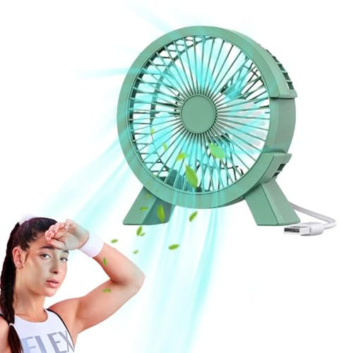 Ventilador de escritorio pequeño,Ventiladores de escritorio de viento fuerte Enchufe eléctrico pequeño y silencioso | Ventilador eléctrico pequeño, ventilador USB, ventilador de mesa, ventilador peque