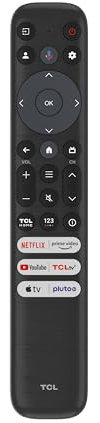 New RC813 for TCL TV Replacement Remote for TCL-Google-TV-Remote Control, Compatible with FHD HDR LED QLED 4K UHD Smart TVs S3/S4/S5/Q5/Q6/Q7/QM7/QM8 Series