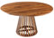 Riess Ambiente Runder Esstisch Maison Jade - 140cm - Stone Finish Sheesham - Massivholz Säulenfuß