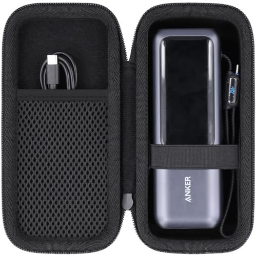 co2CREA cassa custodia borsa per Anker Laptop Power Bank, Custodia di Protezione Compatibile Connettore 25000mAh 165W Caricatore Portatile A1695(solo custodia)