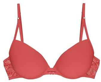 Triumph Women's Crazy Stupid Love WHU Bra, Blood Orange, 80B