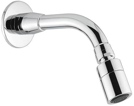 Brazo de ducha antivandálico en tubo con rociador antical cilíndrico orientable - Idral