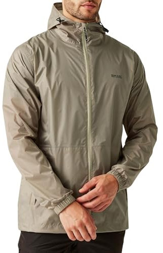 Regatta Herren Pack It III wasserdicht Jacke und Tasche atmungsaktiv packbar Raincoat