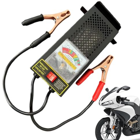 Xvilmaun Tester Per Alternatore - Strumento Di Controllo 12V Per Applicazioni Pesanti - Tester Batteria E Alternatore,Per Tagliaerba Camion Motociclette Quad Barche Veicoli Stampante Viaggio