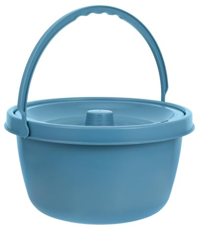 GETAJGHSD Pot de Toilette Portable pour Adultes Récipient à Urine, Urinoir Compact pour Camping et Voyage, Siège de Toilette Adapté aux Personnes Âgées et Handicapées