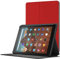 Forefront Cases Hülle für Amazon Fire HD 10 Tablet (9. Gen 2019 & 7. Gen 2017) **PASST Nicht FÜR DAS 2021, 2023 Release* * Hülle-Ständer, Smart Auto Schlaf/Wach Schutzhülle, Tasche - Rot