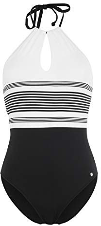 JETTE Damen Badeanzug weiß 36 (XS-S)