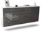 Dekati Sideboard Alexandria hängend (180x77x35cm) Korpus Weiss matt - Front Hochglanz Grau - Push to Open - Leichtlaufschienen