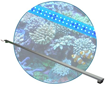 Meerwasser Aquarium - LED-Leuchtbalken 150 cm, 1 Leiste BLAU mit Trafo 24V
