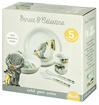 Petit Jour Paris - Set of 5 Pieces Ernest et Célestine - with its Gift Box!