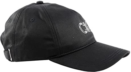 Calvin Klein Damen Cap Re-Lock Inlay Ck Basecap, Schwarz (Ck Black), Einheitsgröße