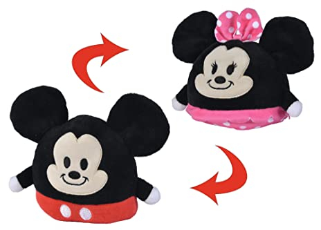 Disney - Mickey & Minnie, Umkehrbar, 8cm, Plüsch, ab 0 Monaten